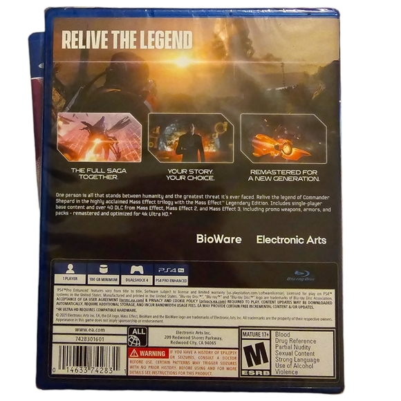 Mass Effect Legendary Edition - PlayStation 44.2oz - Picture 2 of 4